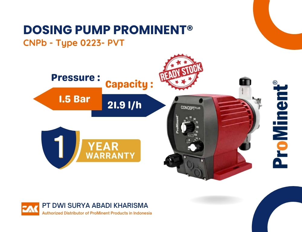 PT.DSAK-Dosing Pump ProMinent | CNPb - Type 0223