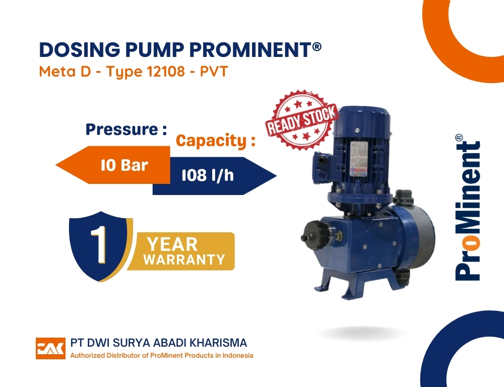 Dosing Pump Prominent | Meta D - Type 12108